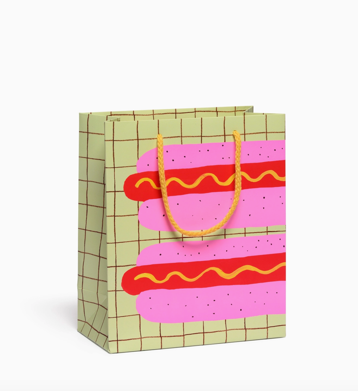 Neon Hot Dog Gift Bag