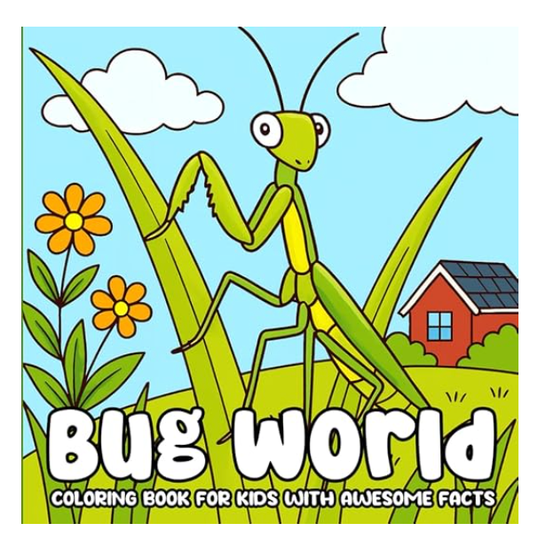 Bug World Coloring Book