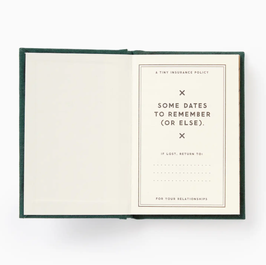Dates People Get Mad If I Forget Tiny Diary