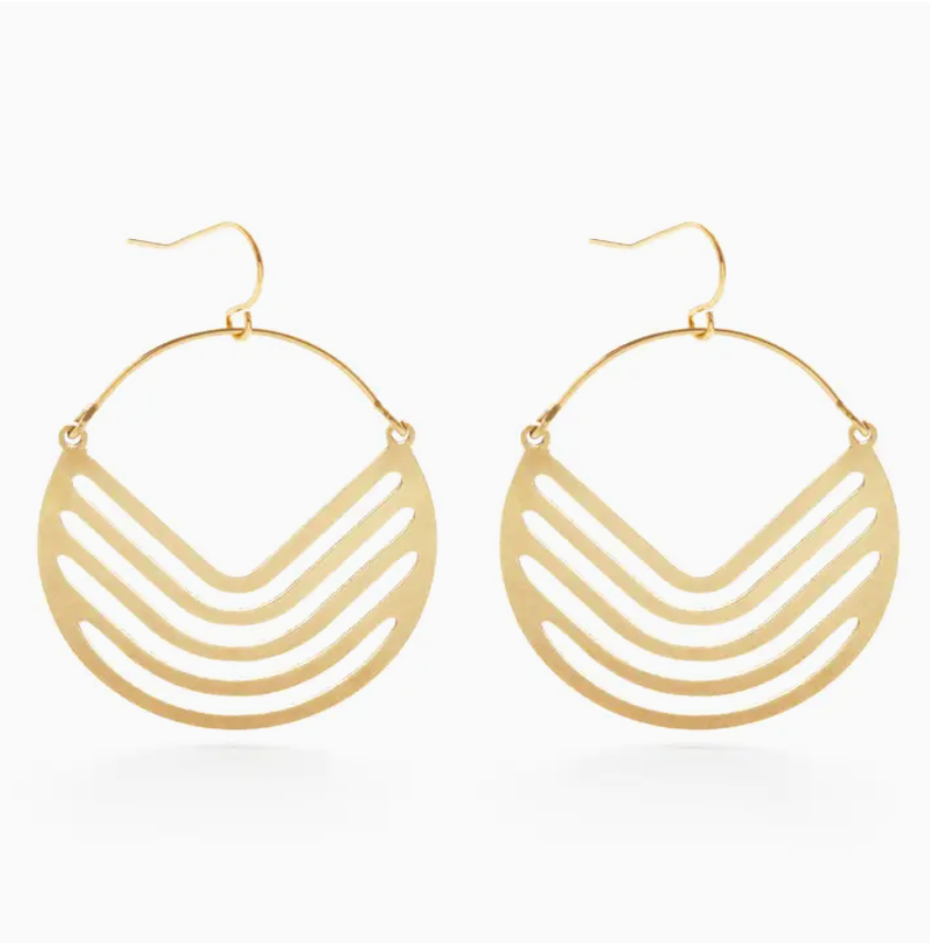 Lineas Hoop Earrings