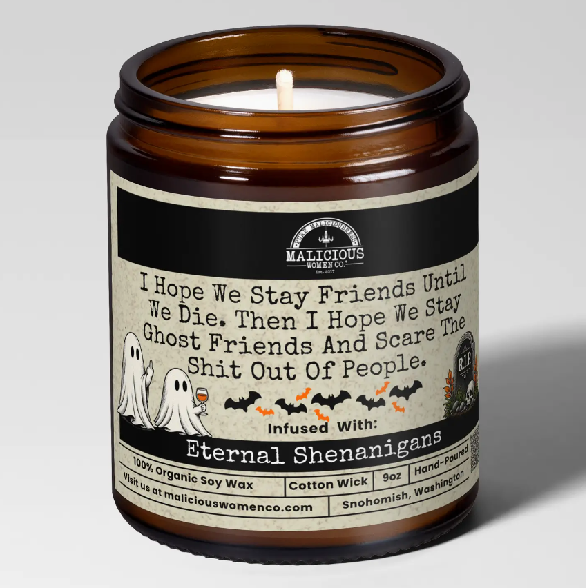 Stay Ghost Friends Candle