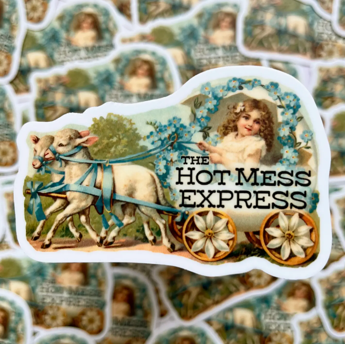 Hot Mess Express Sticker