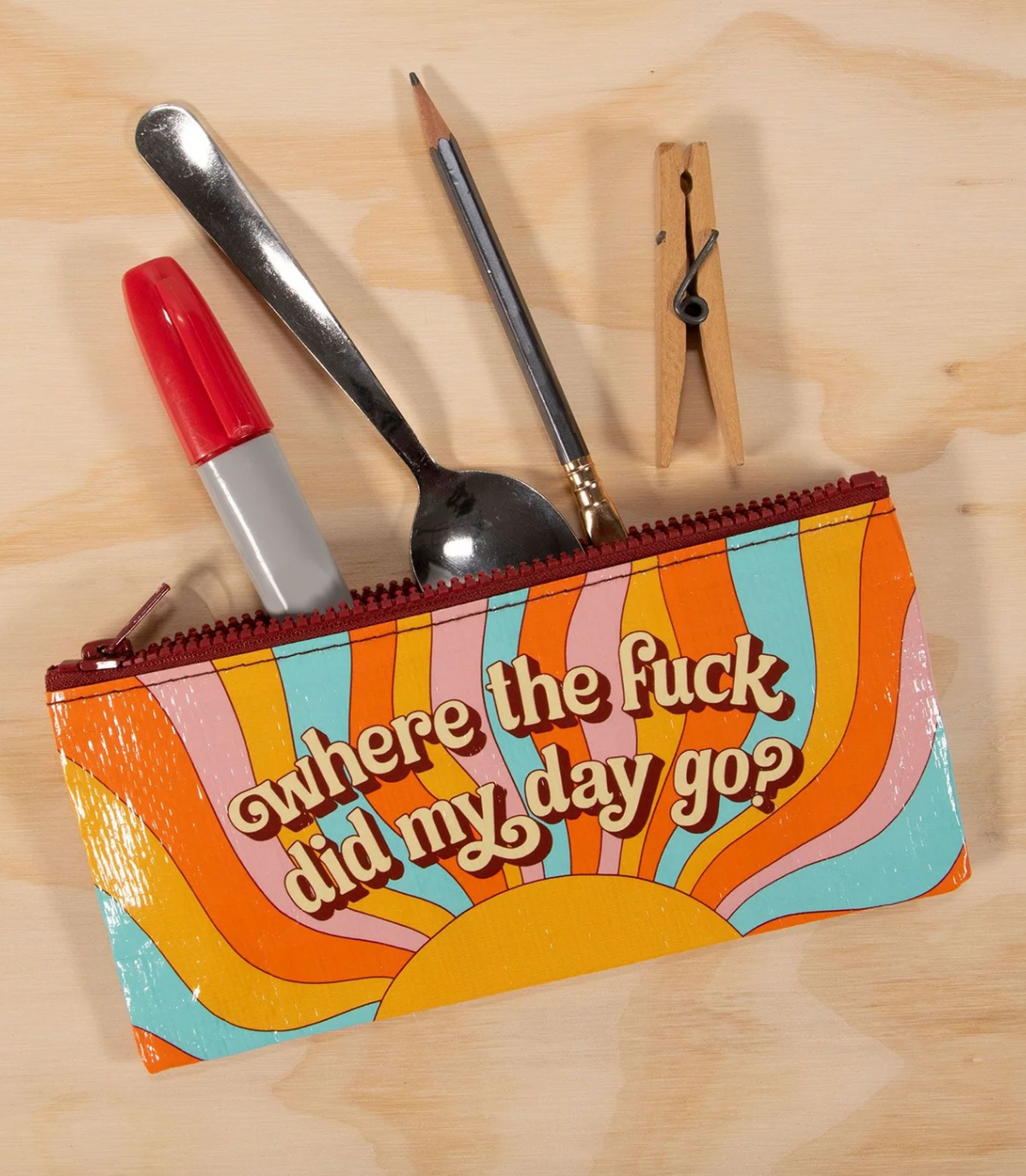 Where The Fuck Did My Day Go Pencil Case