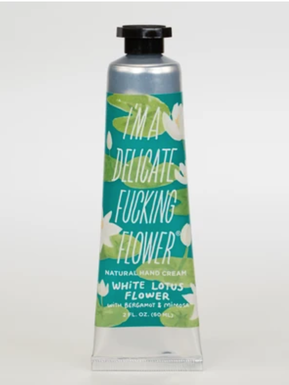Delicate Fucking Flower Hand Cream White Lotus