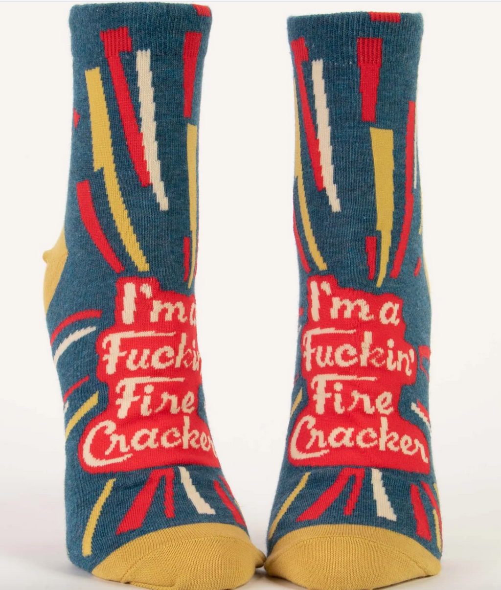 Fuckin Firecracker Women’s Ankle Socks