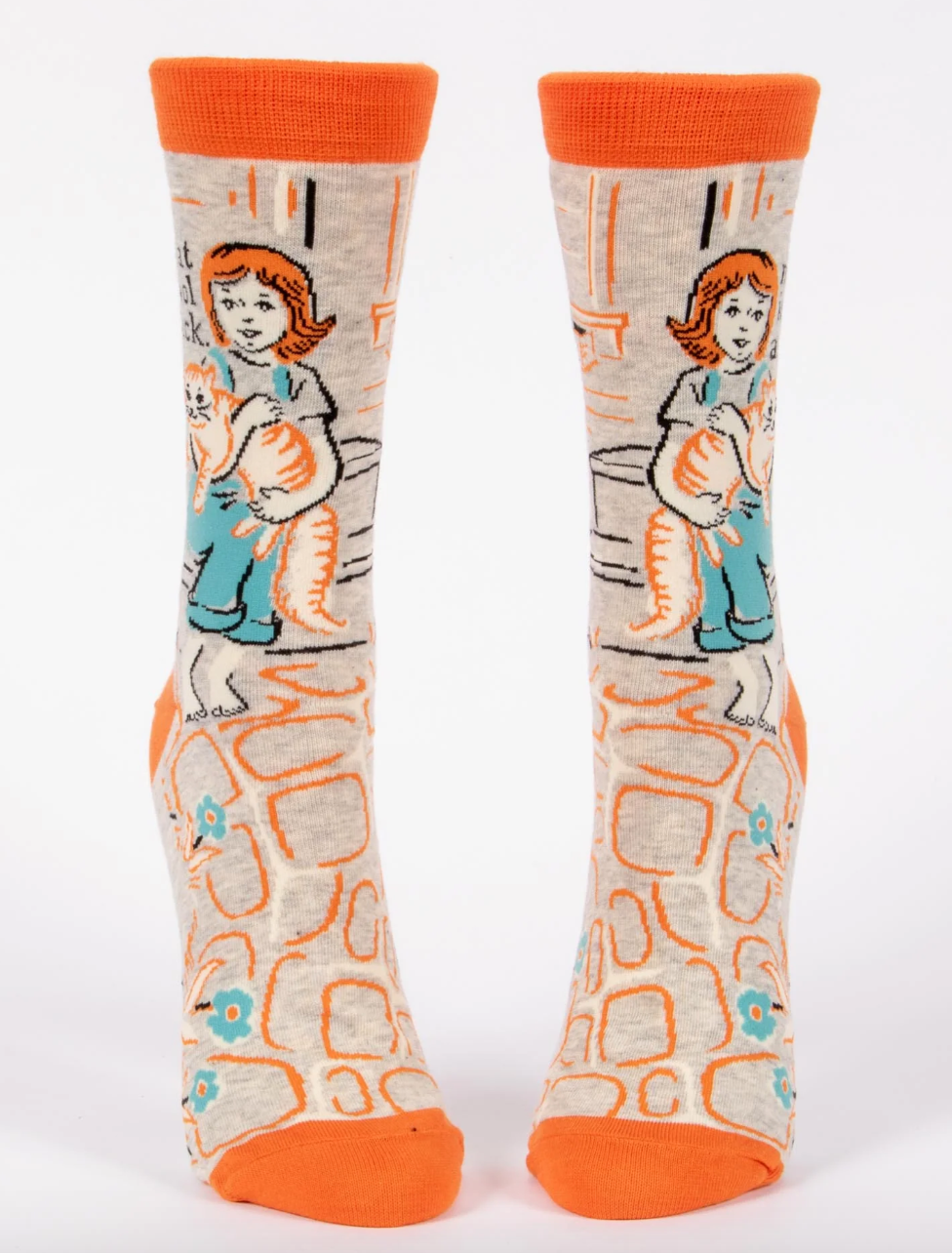 My Cat Is Cool AF Women’s Crew Socks