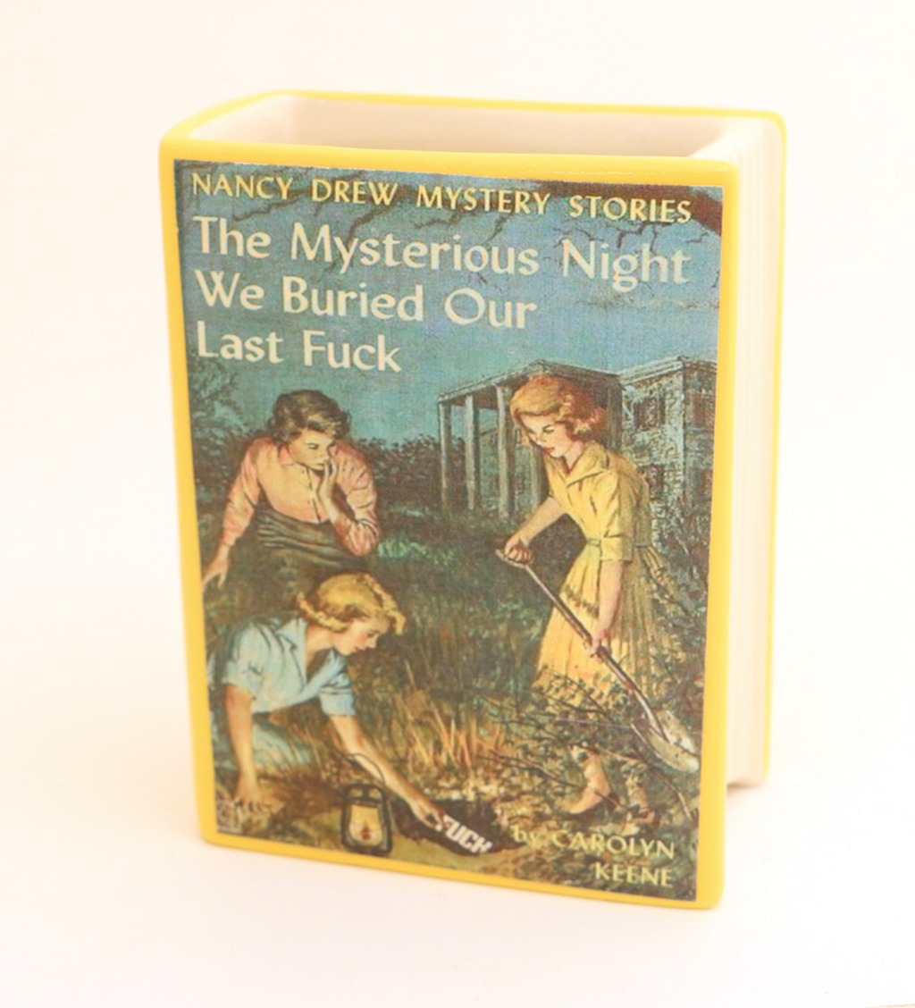 Nancy Drew Last Fuck Vase/Pencil Holder